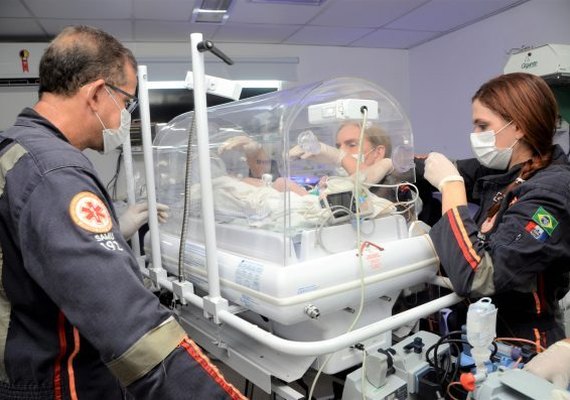Samu Neonatal é referência na assistência a bebês com problemas de saúde em Alagoas
