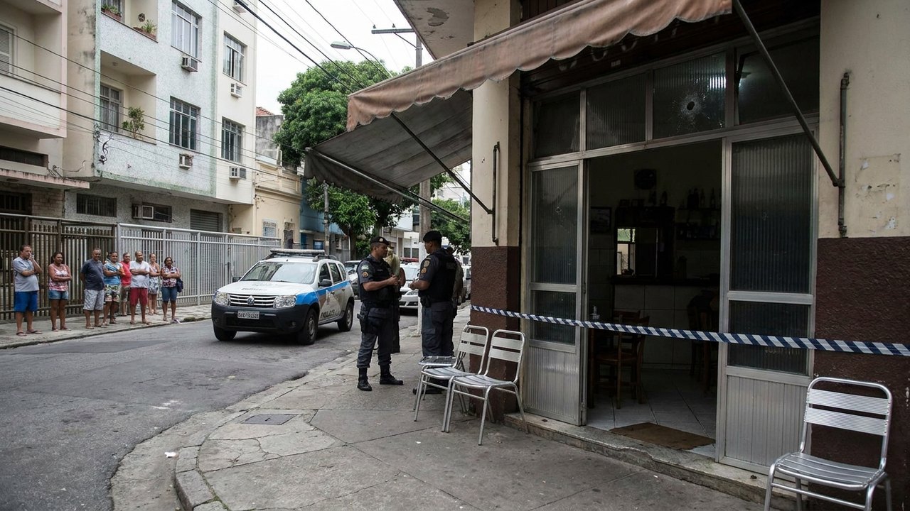 Bala perdida mata comerciante de 80 anos dentro do próprio bar na Tijuca