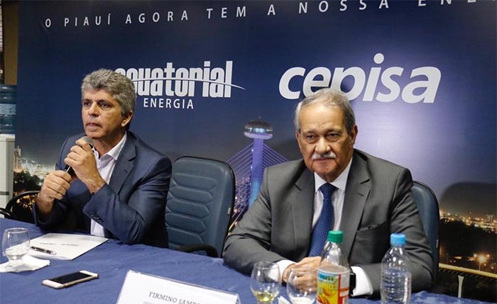 Augusto Miranda, presidente (a esquerda) e Firmino Sampaio, presidente do Conselho da Equatorial Energia