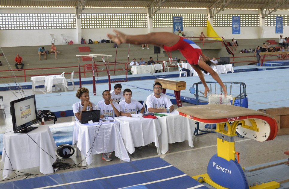 Ginástica no Jogo da Primavera / Foto: Fotos: Arquivo/Seduc