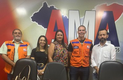 Representantes miguelenses participam da reunião de alerta e planejamento sobre as fortes chuvas para 2023
