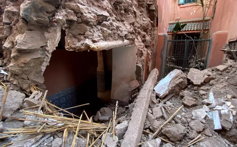 Mapa mostra epicentro e dezenas de réplicas do terremoto do Marrocos