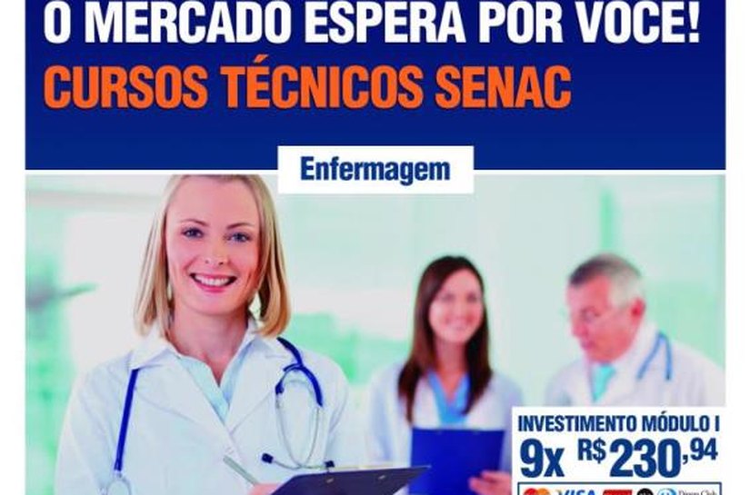 Ex-alunos do técnico em Enfermagem do Senac conquistam aprovação em concursos