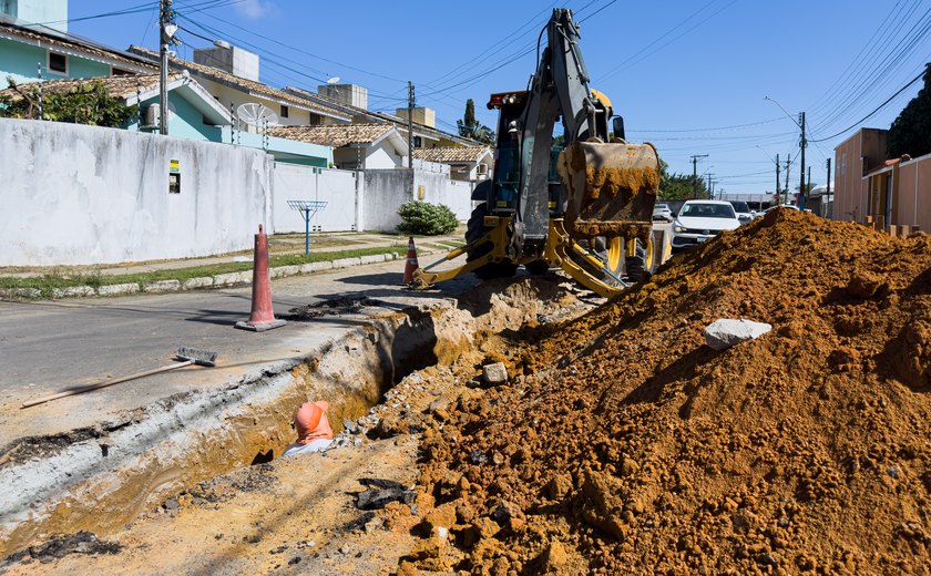 Secretaria de Infraestrutura implanta sistema de drenagem no bairro Antares