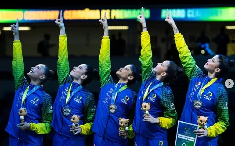 Seleção de ginástica rítmica aposenta 'Evidências' e abraça Lady Gaga para 2026