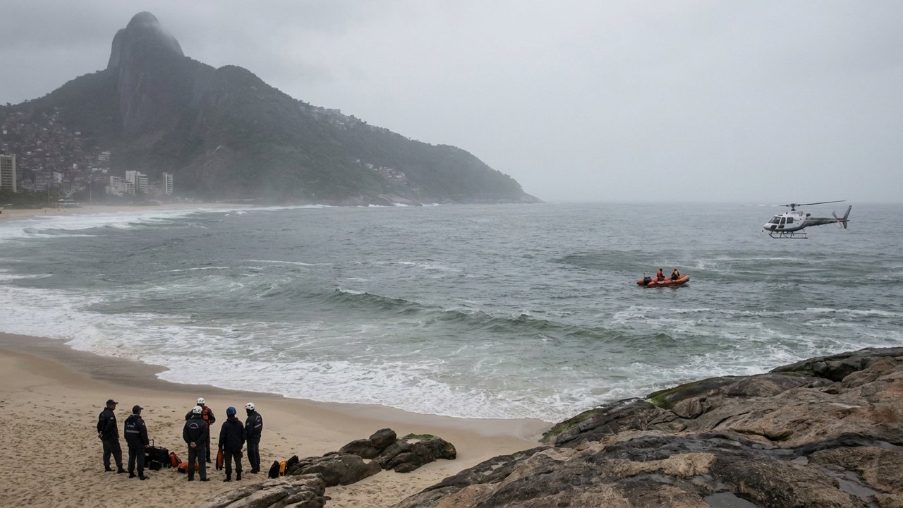 Professor de surfe da Rocinha desaparece no mar de São Conrado