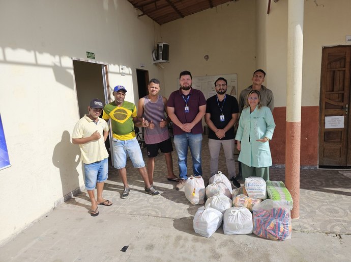 Colaboradores da Conasa Águas do Sertão superam expectativas e arrecadam 1,7 tonelada de alimentos na campanha Junho Solidário