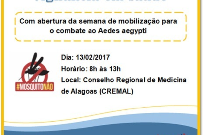 Gestores de saúde de Alagoas abrem semana de mobilização contra o Aedes