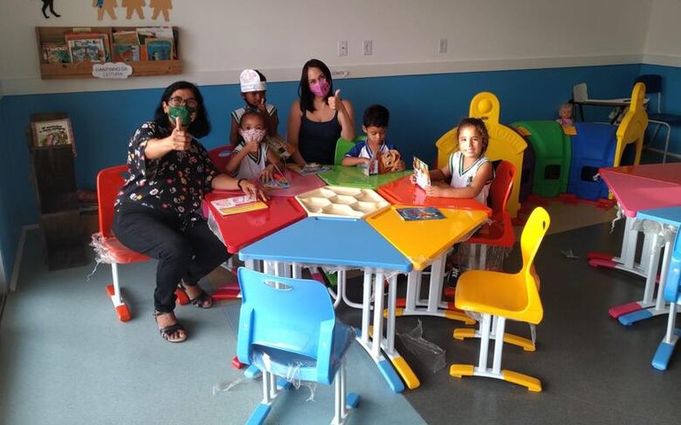 Novas mobílias são distribuídas para escolas e creches do Município