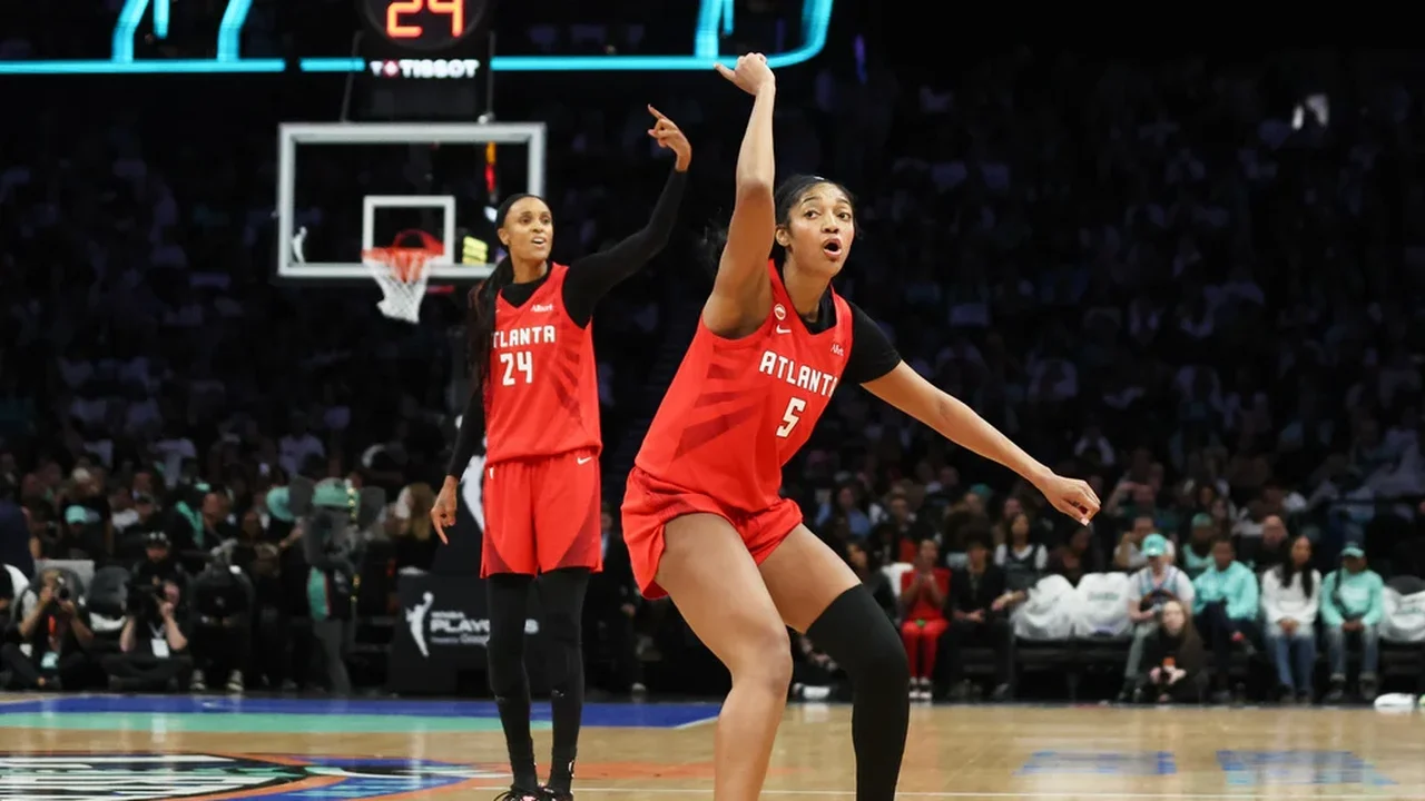Angel Reese encerra jornada tumultuada e assume o protagonismo com o Dream nas finais da WNBA.