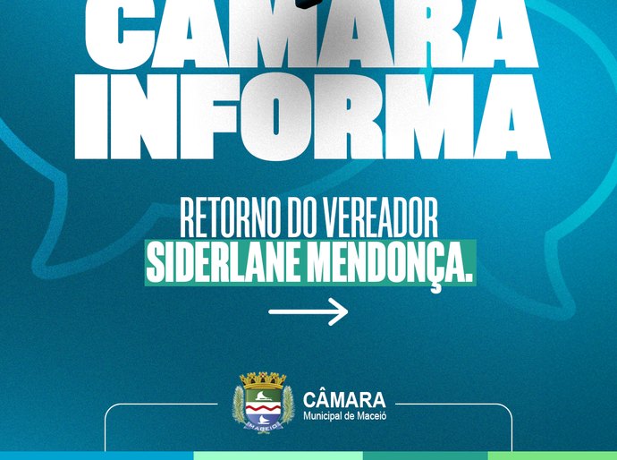 Vereador Siderlane Mendonça retorna ao mandato após decisão do TRE-AL