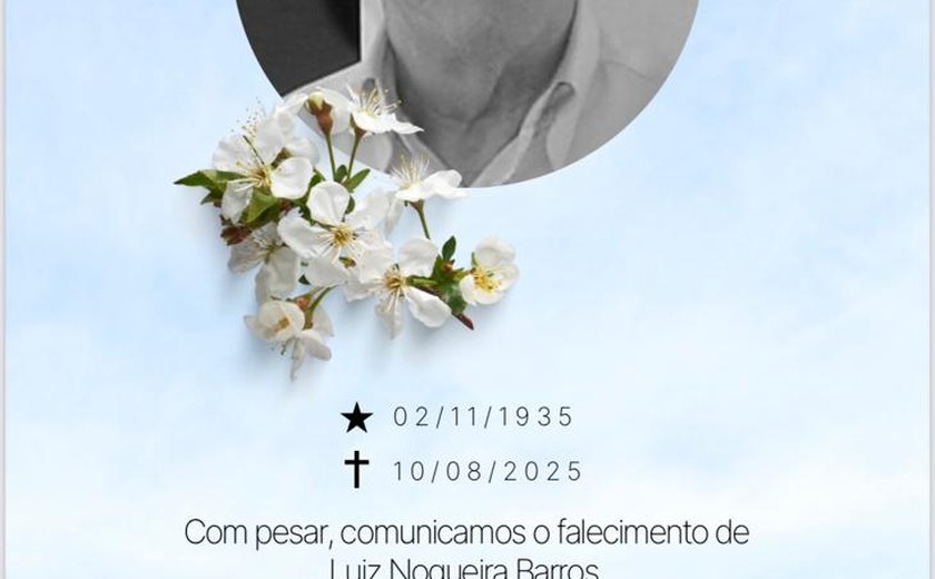 Nota de pesar pelo falecimento do médico Luiz Nogueira