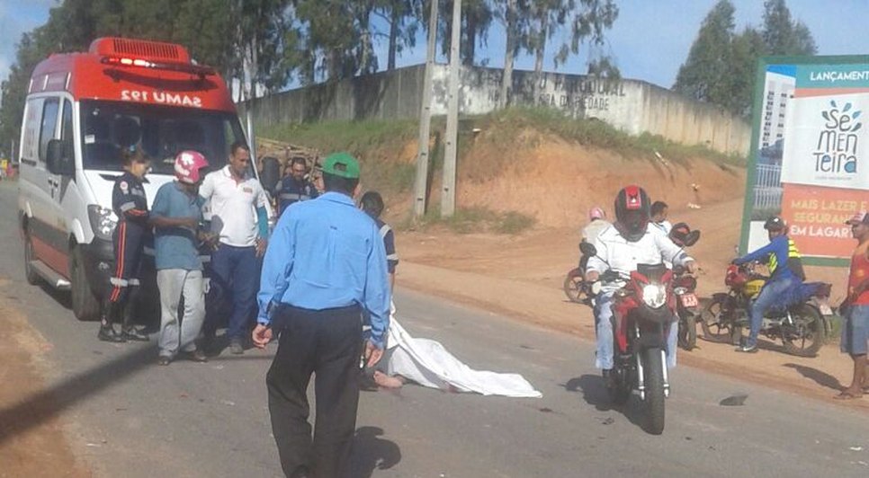 idoso atropelado lagarto / Foto: redes sociais