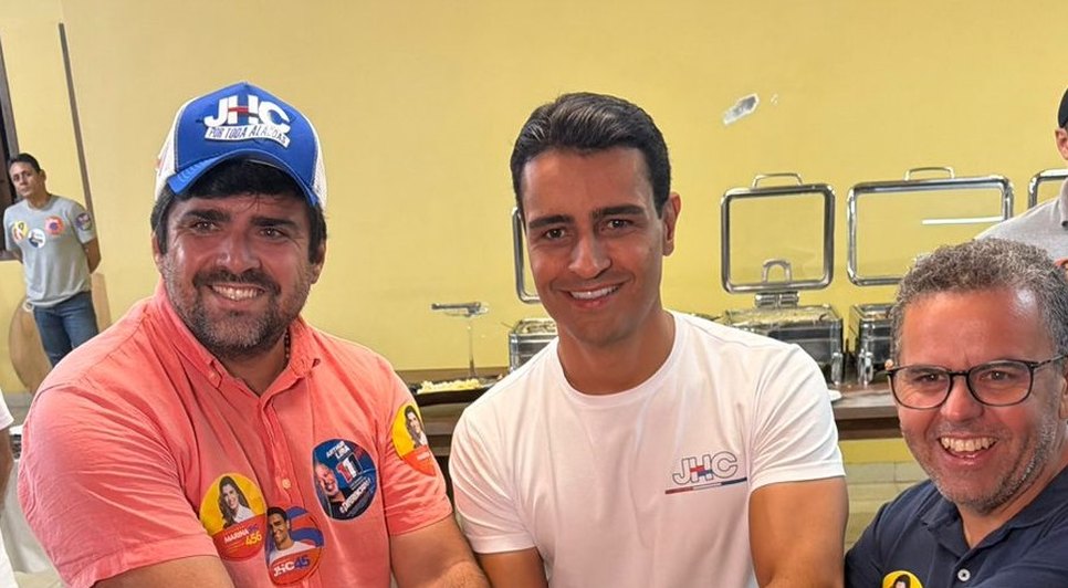 Kayro Castro reforça palanque de JHC no Litoral Sul do estado