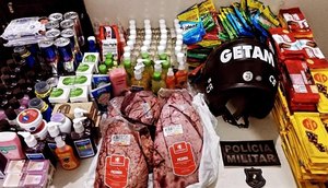 Suspeitos de furtar cerca de 380 produtos de supermercado são presos em Aracaju