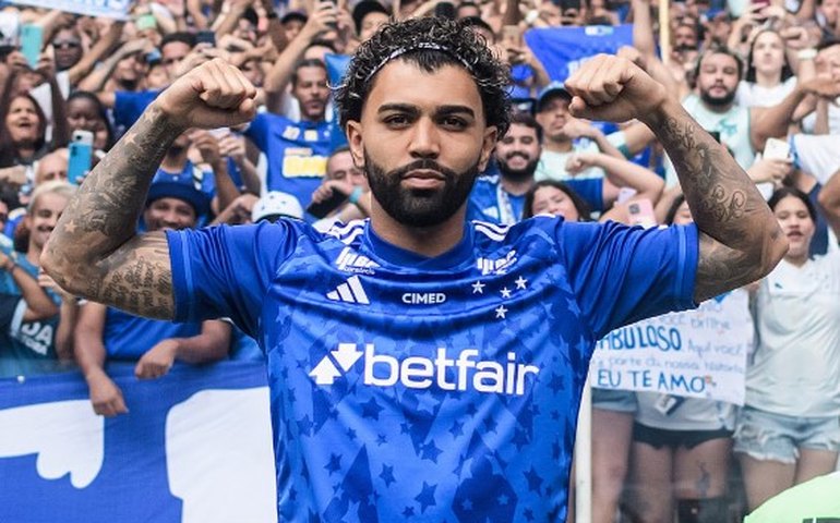 Cruzeiro apresenta Gabigol, Dudu e mais 4 reforços a 45 mil torcedores no Mineirão