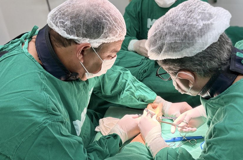 Hospital Metropolitano realiza cirurgia de alta complexidade para tratar fratura grave no punho