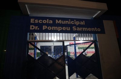 Inspeção constata problemas estruturais e de alimentação na Escola Municipal Dr. Pompeu Sarmento