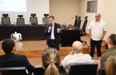 Dia do Servidor: Comemorações no MPAL incluíram palestra, música, massagem e muita interação