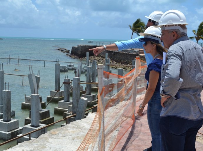 MPF acompanha obras do marco referencial no antigo Alagoinhas em Maceió