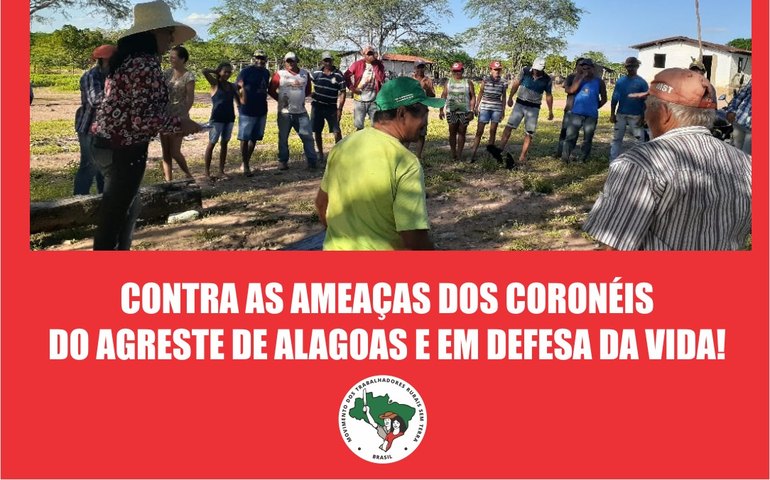 Trabalhadores rurais são ameaçados em Traipu (AL)