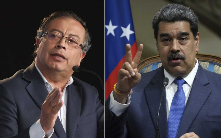 Maduro e Petro prometem trabalhar para a integração total