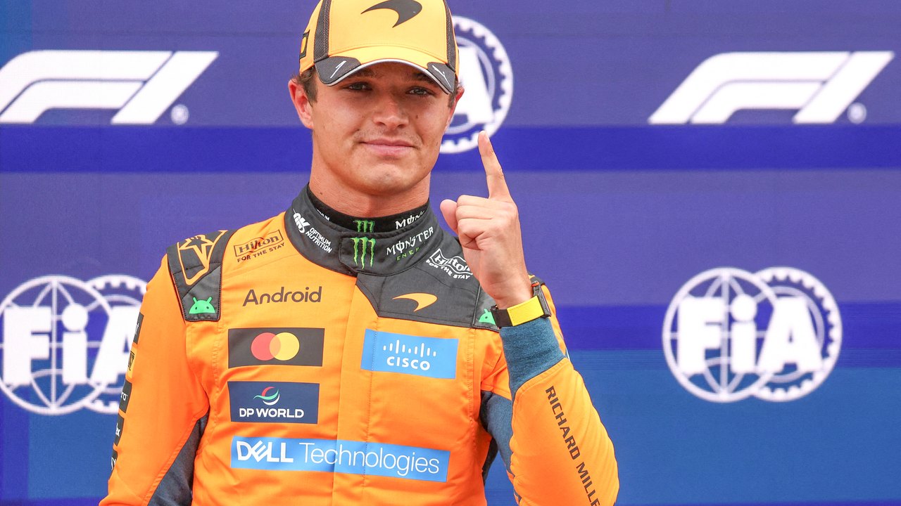 Lando Norris conquista a pole no GP da Holanda; Bortoleto larga em nono