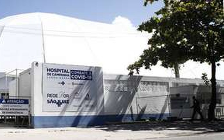 Com rede estadual sobrecarregada, Rio inaugura primeiro hospital de campanha