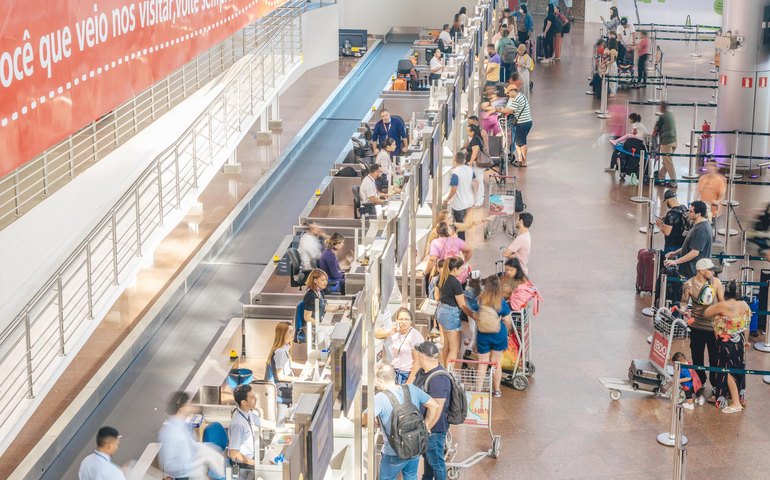 Mais de 550 mil passageiros passaram pelo Aeroporto Zumbi dos Palmares em apenas 2 meses