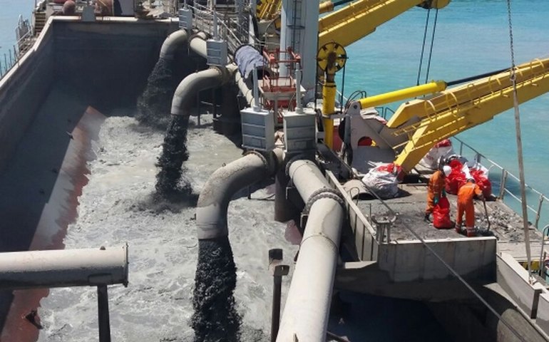 IMA/AL monitora processo de dragagem no Porto de Maceió