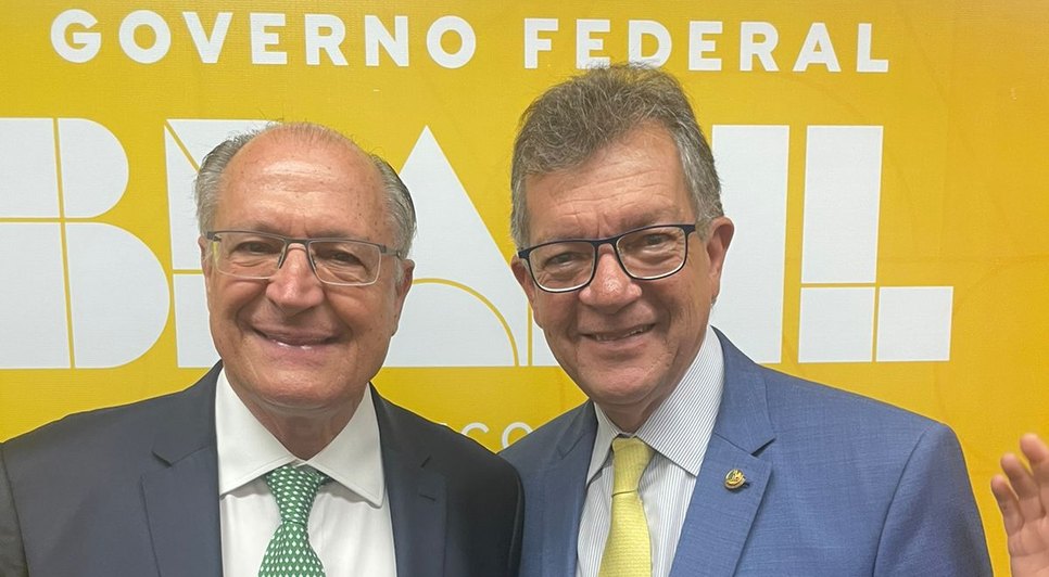 Laércio Oliveira se reúne com Geraldo Alckmim / Foto: Divulgação