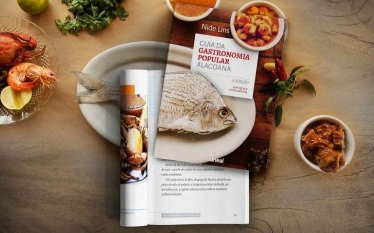 Jornalista Nide Lins lança nova edição do Guia de Gastronomia Popular Alagoana pela EdUneal