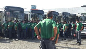 Rodoviários do Grupo Modelo paralisam atividades no transporte coletivo da Grande Aracaju / Foto: Foto: Aline Aragão/TV Atalaia
