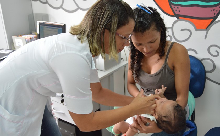Alagoas inicia Campanha de Vacinação Contra Poliomielite para crianças