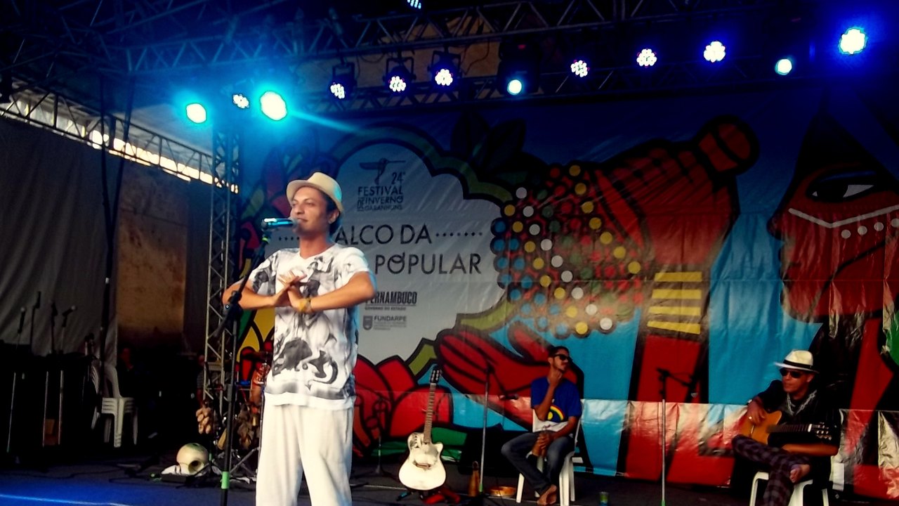 Palmeirense faz participação especial no FIG 2014