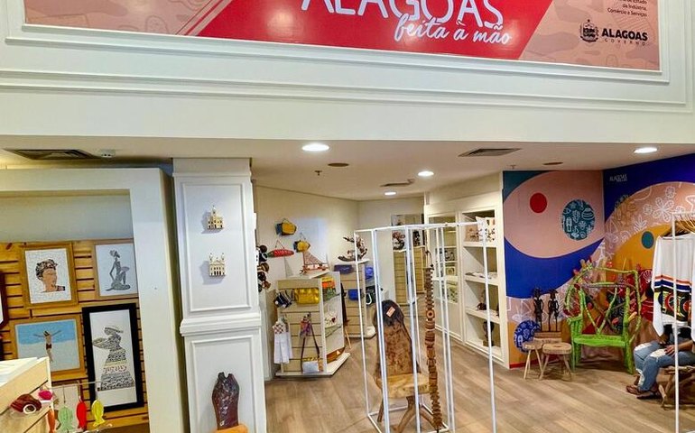 Alagoas Feita à Mão contempla mais de 300 artesãos com novo espaço em shopping de Maceió