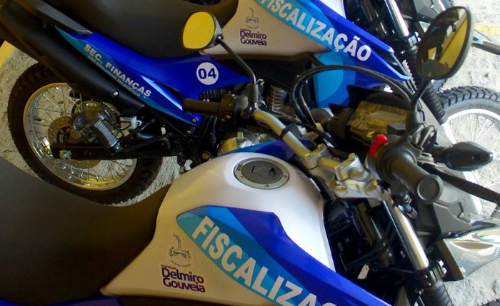 Nova frota de motos