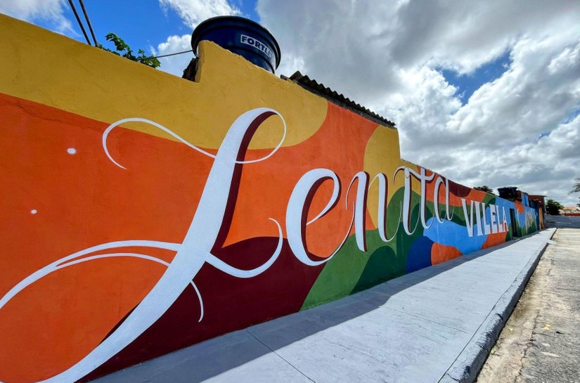 Obras na praça do Conjunto Lenita Vilela chegam à reta final
