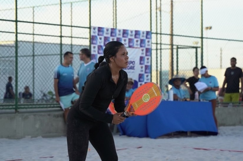 Mais de 40 competidores participaram do Primeiro Torneio Municipal de Beach Tennis de Campo Alegre