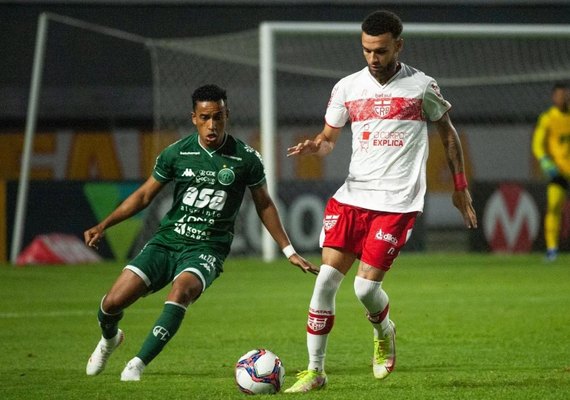 CRB leva 2 a 0, mas busca empate com o Guarani no Rei Pelé