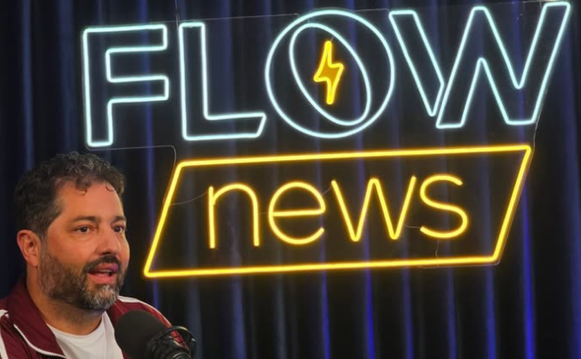 Carlos Tramontina, Gloria Vanique, quem passou pela bancada do Flow News, encerrado ontem
