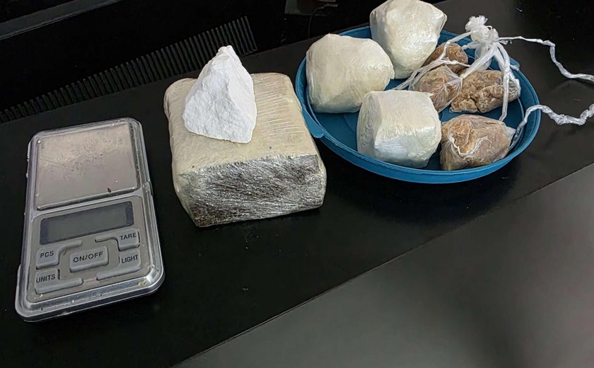 Suspeito de chefiar tráfico em Riacho Doce é preso com drogas em Maceió