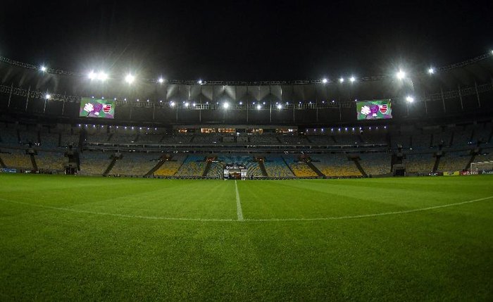 Maracanã vazio no retorno do Campeonato Carioca, que não será exibido pela Globo