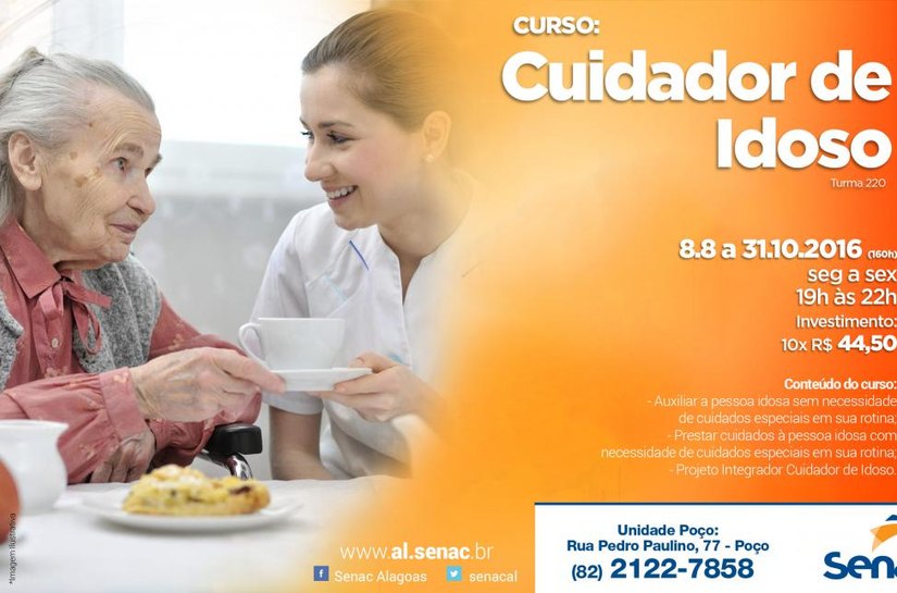 Cresce a procura por Cuidadores de Idosos