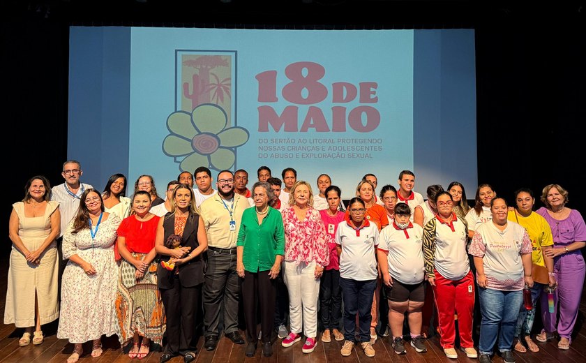 Combate à violência infantil: em Alagoas, todo dia será 18 de Maio