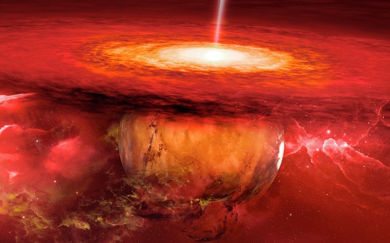 Sonda da NASA detecta primeiro sinal de rádio em Marte associado a descargas elétricas