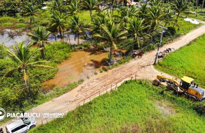 Prefeitura de Piaçabuçu realizou melhorias no acesso à Lagoa Redonda