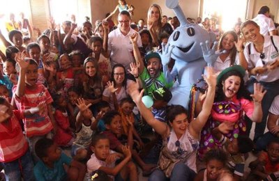 Crianças de comunidade quilombola vivem dia de muita alegria em sua homenagem