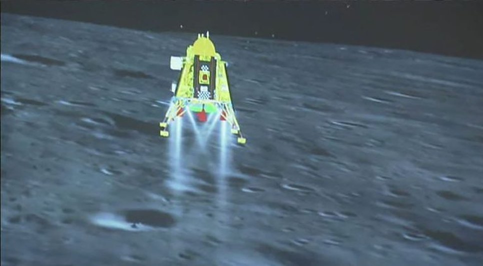 nave-india-lua-robojpg-24082023085548868 / Foto: Foto: ISRO/AFP
