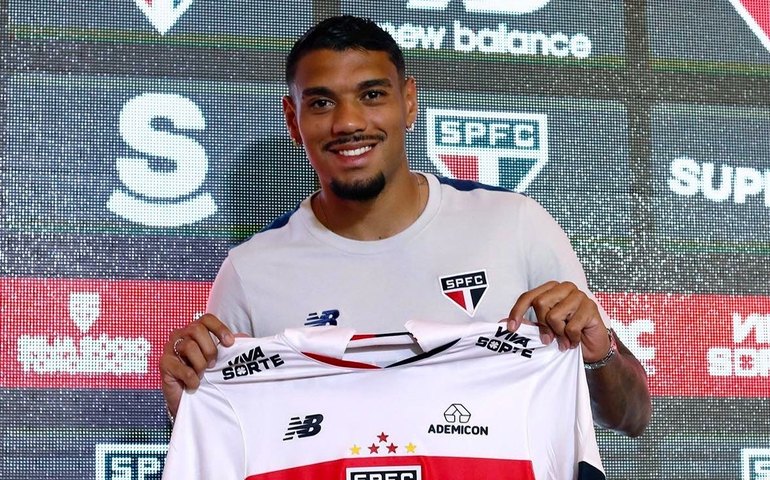 Ruan rebate críticas sobre falhas e faz juras de amor ao São Paulo: 'Brilhou os meus olhos'